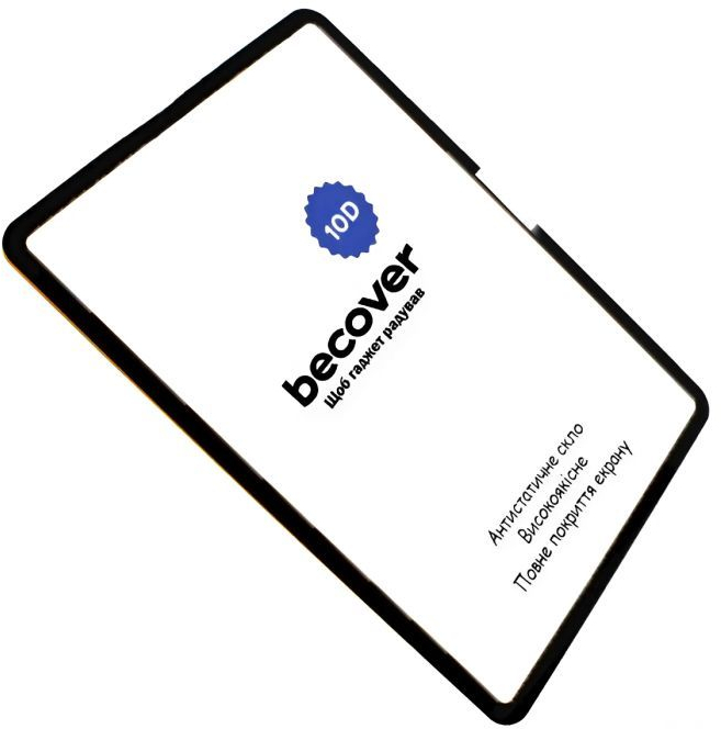 Защитное стекло BeCover 10D для Apple iPad Pro 13" M4 2024 Black (711678) фото3