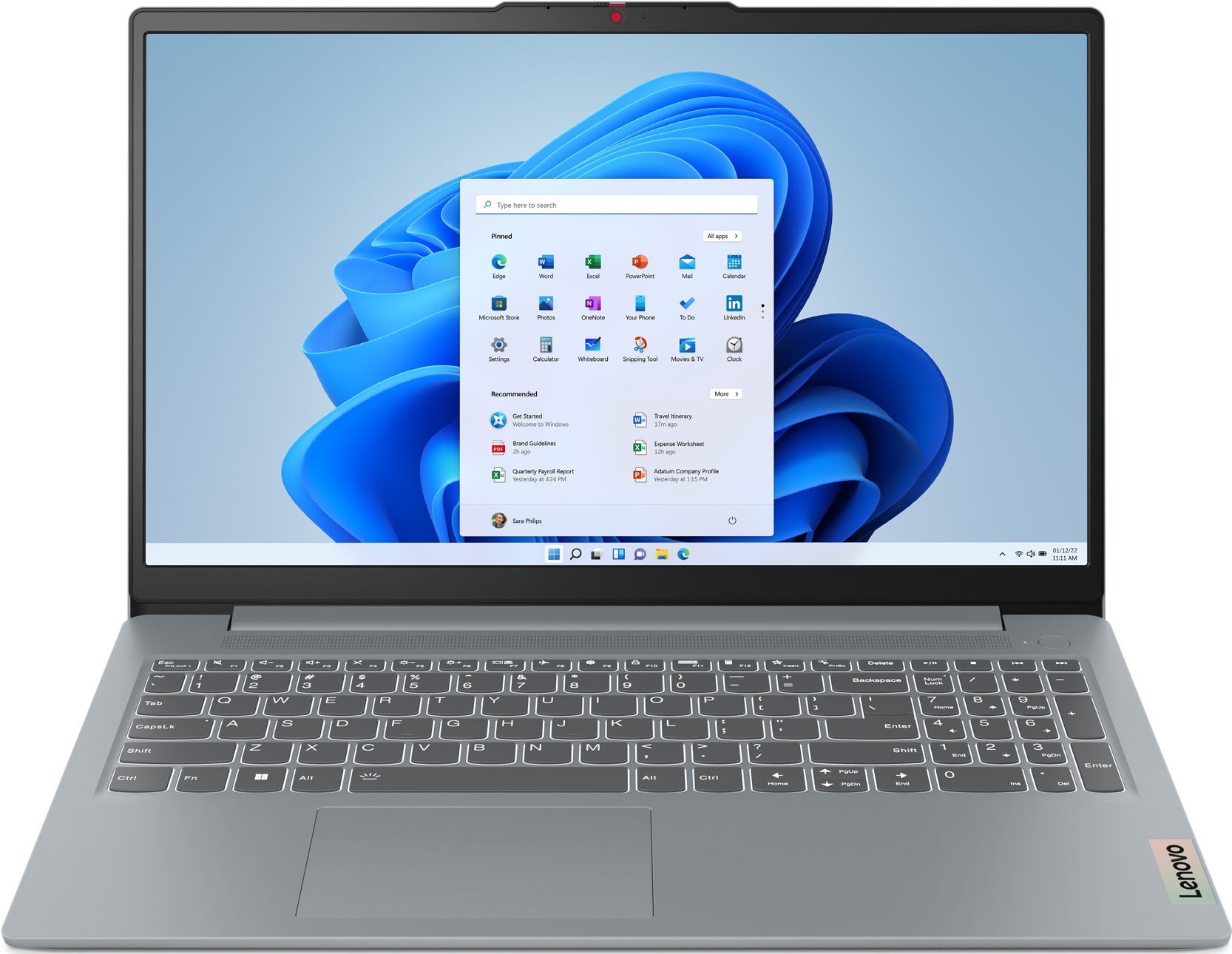 Ноутбук LENOVO IdeaPad Slim 3 15AMN8 (82XQ0149RA) фото2