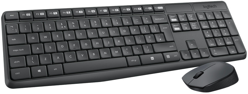 Комплект Logitech MK235 ENG/UKR Grey (920-007931) фото2