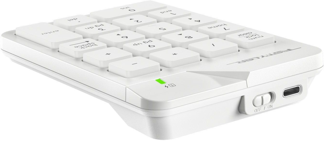 Клавіатура цифрова A4Tech Fstyler FGK21C White фото3