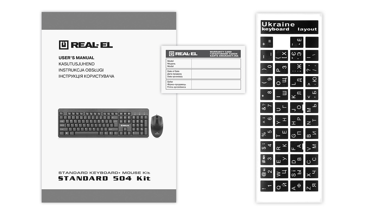 Комплект REAL-EL Standard 504 Kit Black (EL123100037) фото7