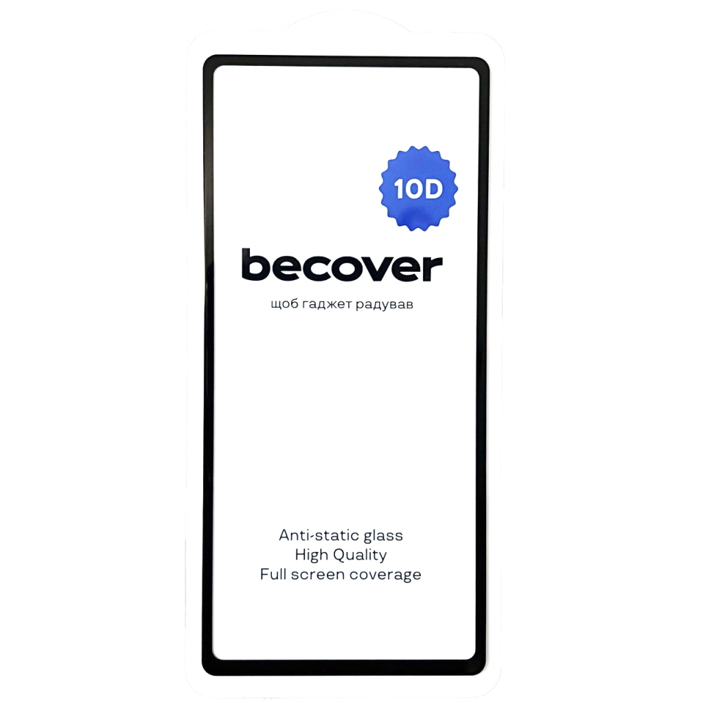 Захисне скло BeCover для Google Pixel 7a 10D Black (711490) фото3