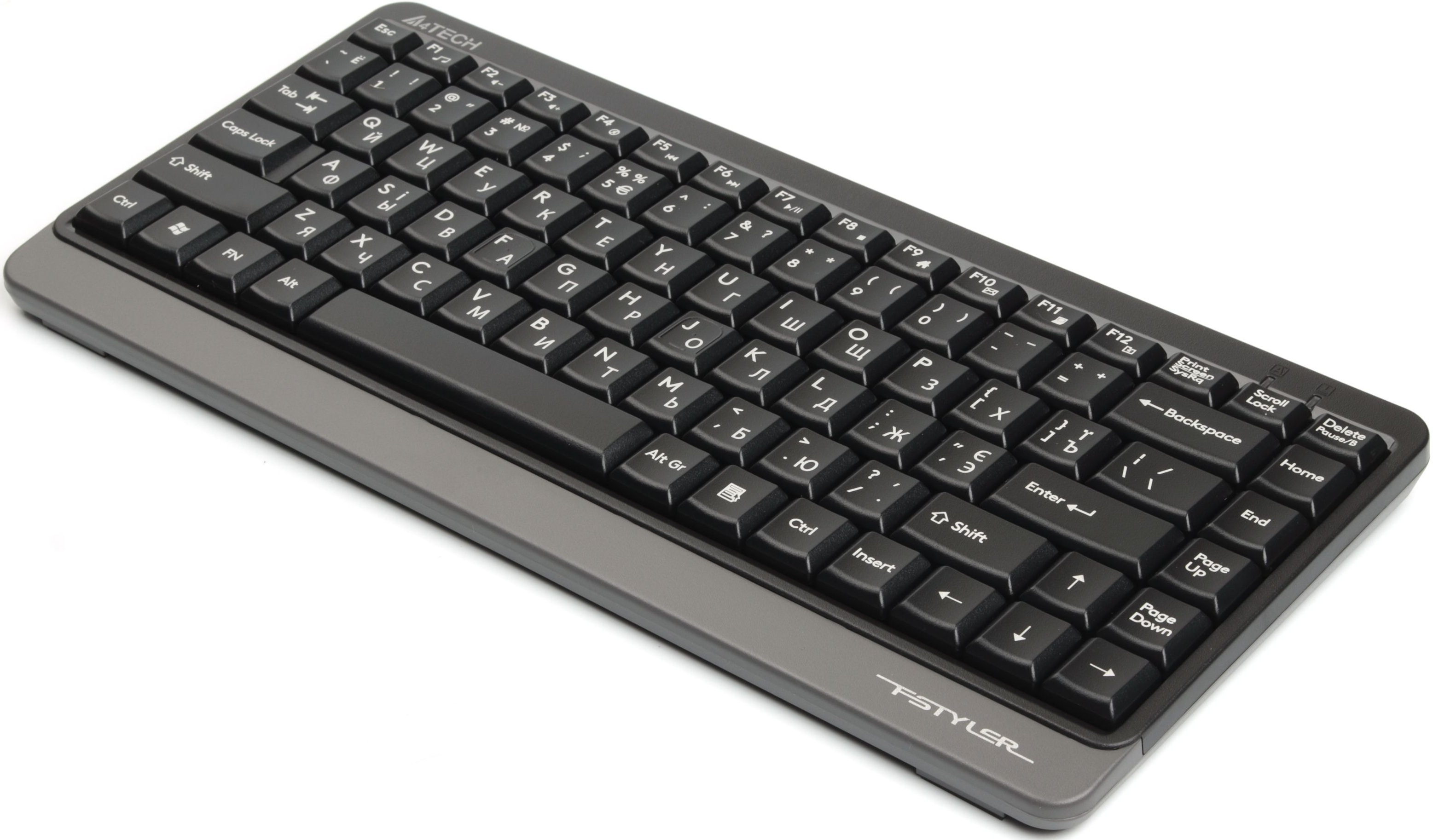 Бездротовий комплект A4Tech Fstyler клавіатура+миша (FG1110 Grey) фото2