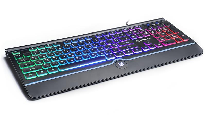Клавіатура REAL-EL Comfort 8000 Backlit Ukr Black фото3