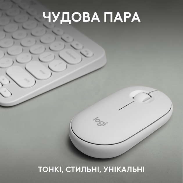 Комплект Logitech Pebble 2 Combo White (920-012240) фото7