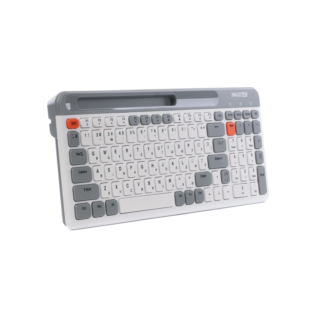 Клавiатура бездротова Maxxter KBW-02G-UA фото3