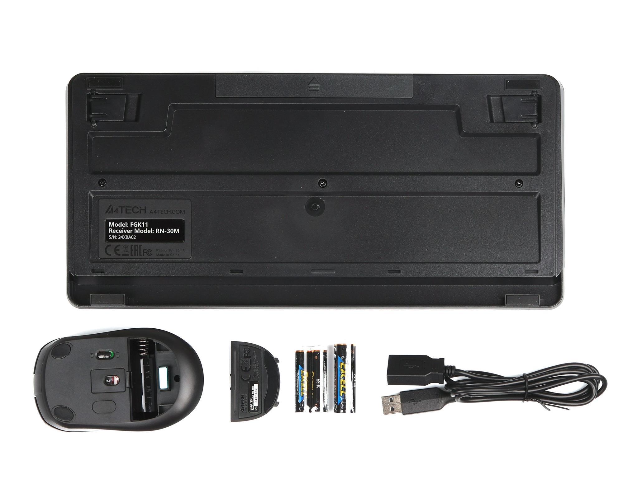 Комплект A4Tech FG1112 Black фото6