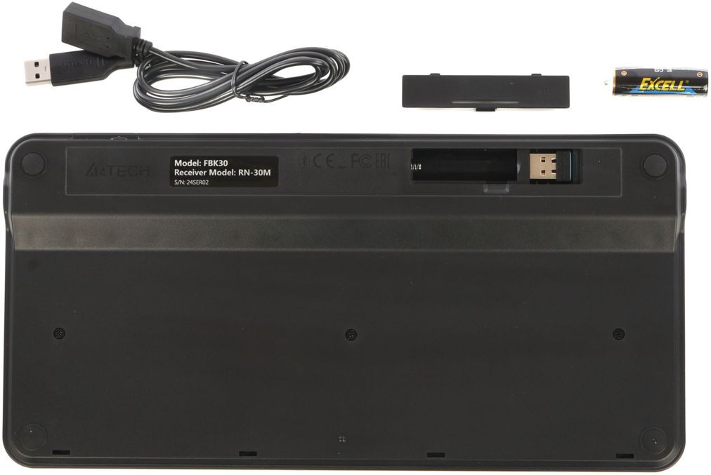Клавиатура A4Tech FBK30 Black фото3