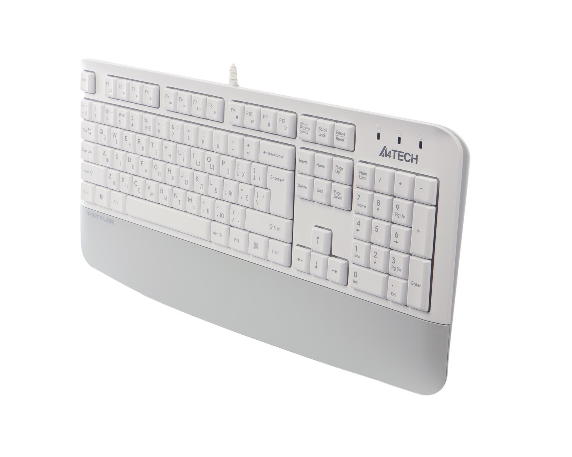 Клавіатура A4Tech FK20 White фото