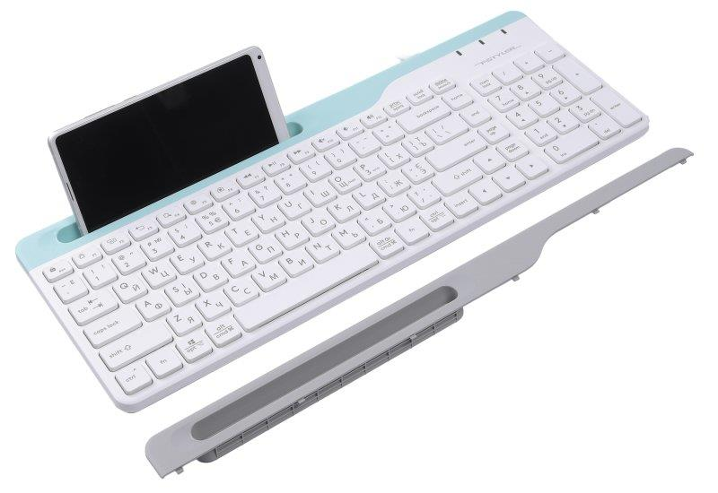 Клавіатура A4Tech Fstyler Ukr FK25 White фото4