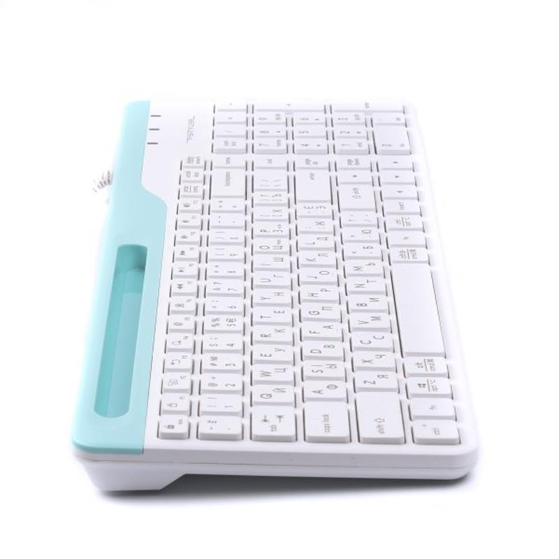 Клавіатура A4Tech Fstyler Ukr FK25 White фото3