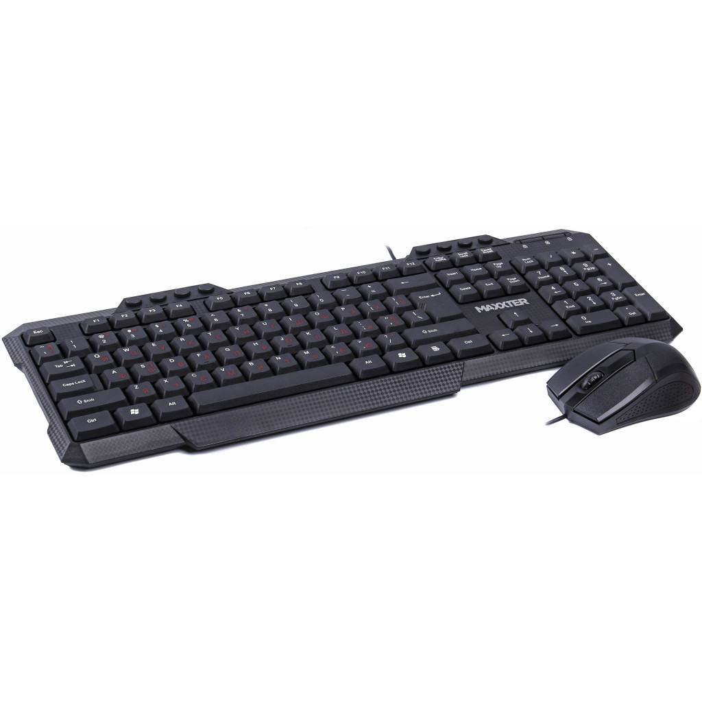 Комплект Maxxter KMS-CM-02-UA Black фото2