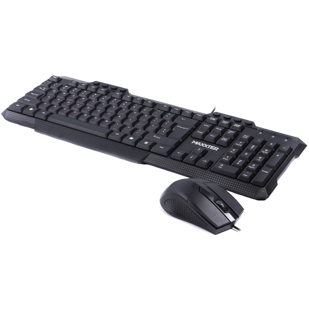 Комплект Maxxter KMS-CM-02-UA Black фото3