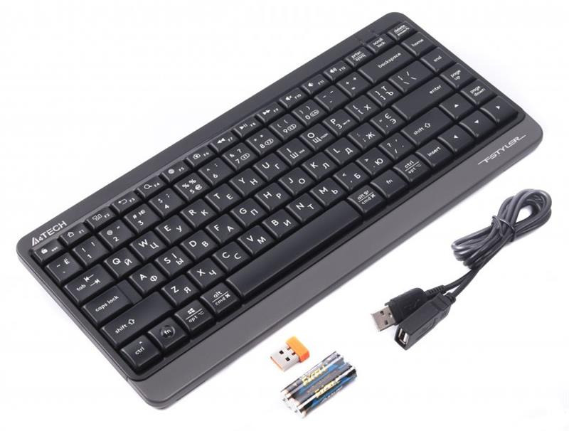 Клавиатура A4Tech FBK11 Grey фото2