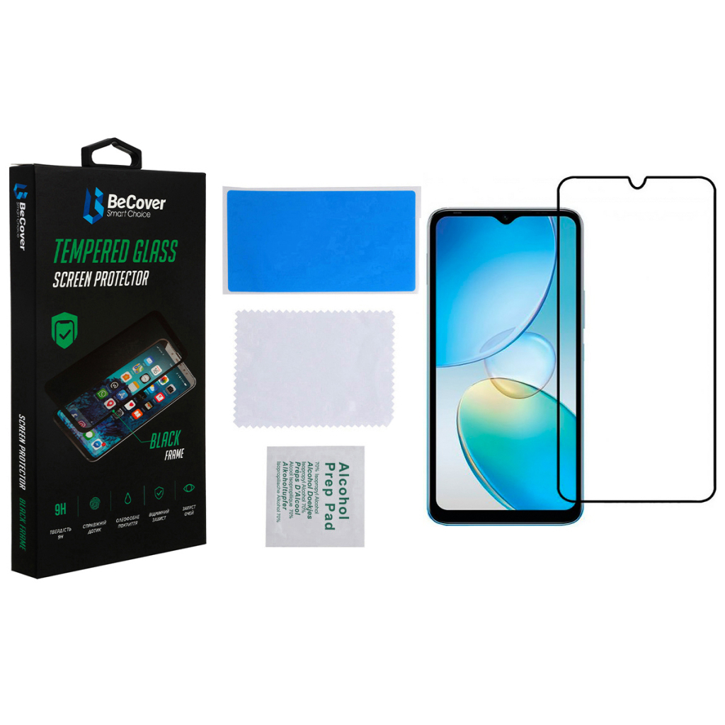 Захисне скло BeCover для Infinix Hot 20i (X665E) Black (708544) фото3