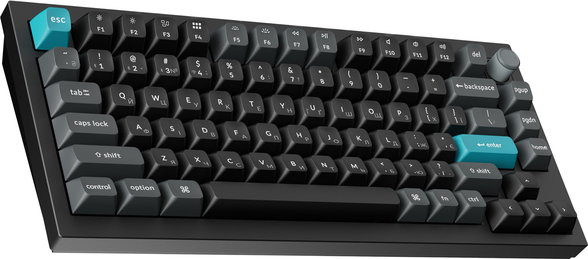 Клавиатура Keychron Q1 Ultra Keychron Red Switch Black RGB (Q1U-M1-UA) фото