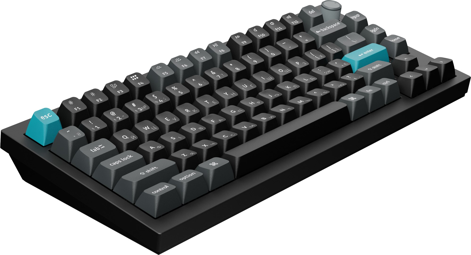 Клавиатура Keychron Q1 Ultra Keychron Red Switch Black RGB (Q1U-M1-UA) фото