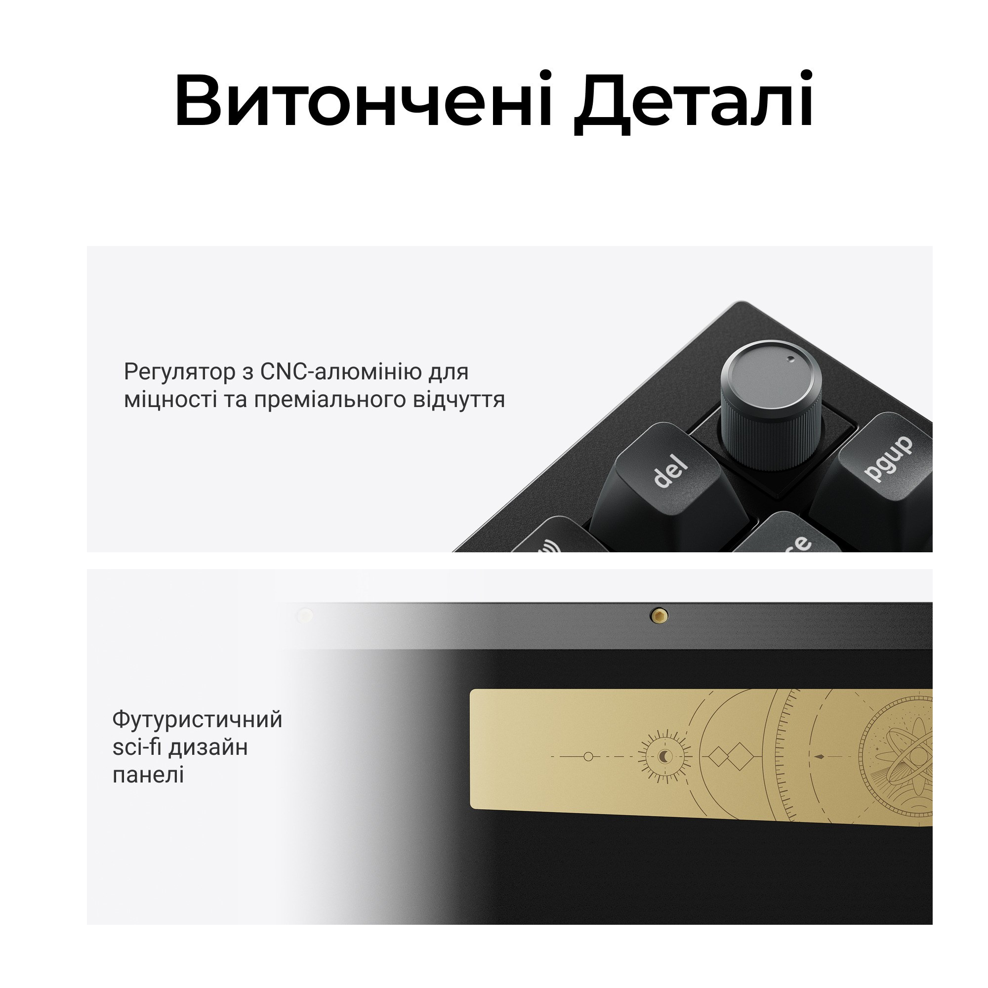 Клавиатура Keychron Q1 Ultra Keychron Red Switch Black RGB (Q1U-M1-UA) фото