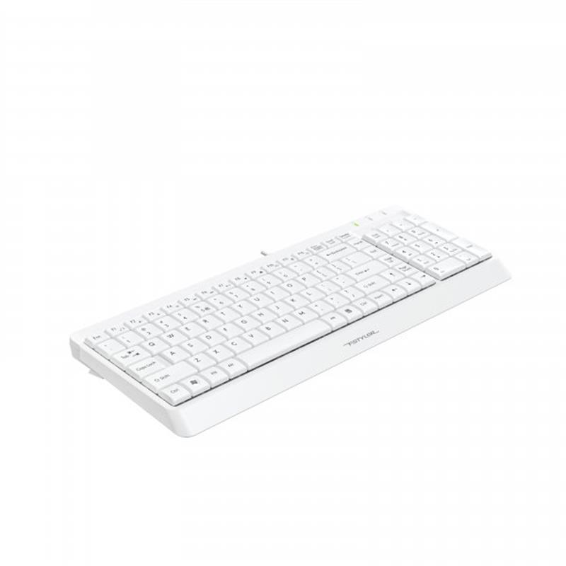 Клавиатура A4Tech Fstyler Wired Keyboard USB, FK15 (White) фото