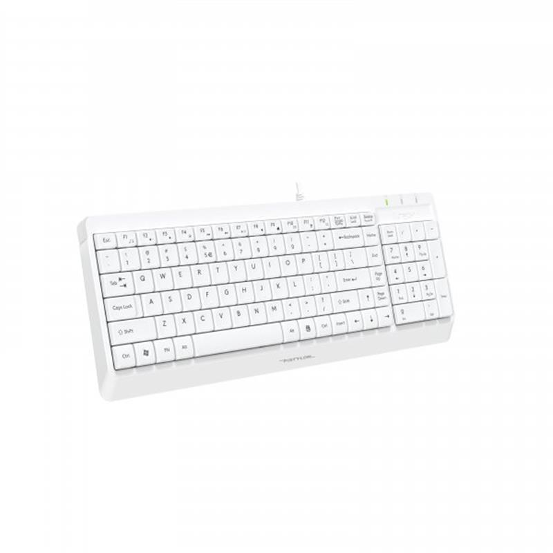 Клавиатура A4Tech Fstyler Wired Keyboard USB, FK15 (White) фото