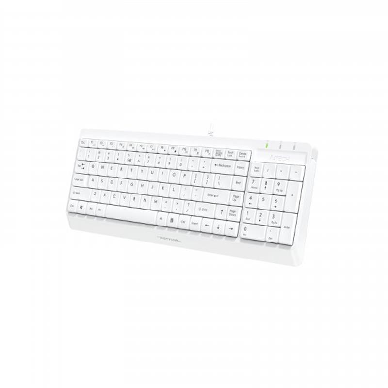 Клавиатура A4Tech Fstyler Wired Keyboard USB, FK15 (White) фото
