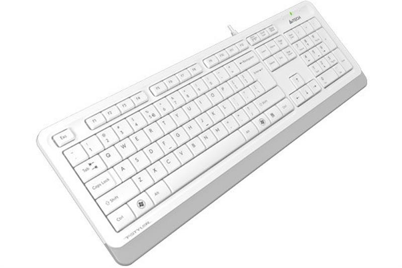 Клавіатура A4Tech FK10 Ukr White фото