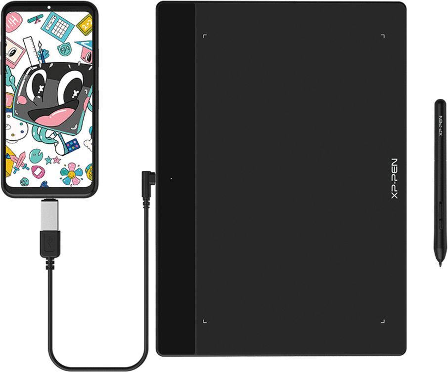 Графический планшет XP-pen Deco Fun XS_BK черный фото3