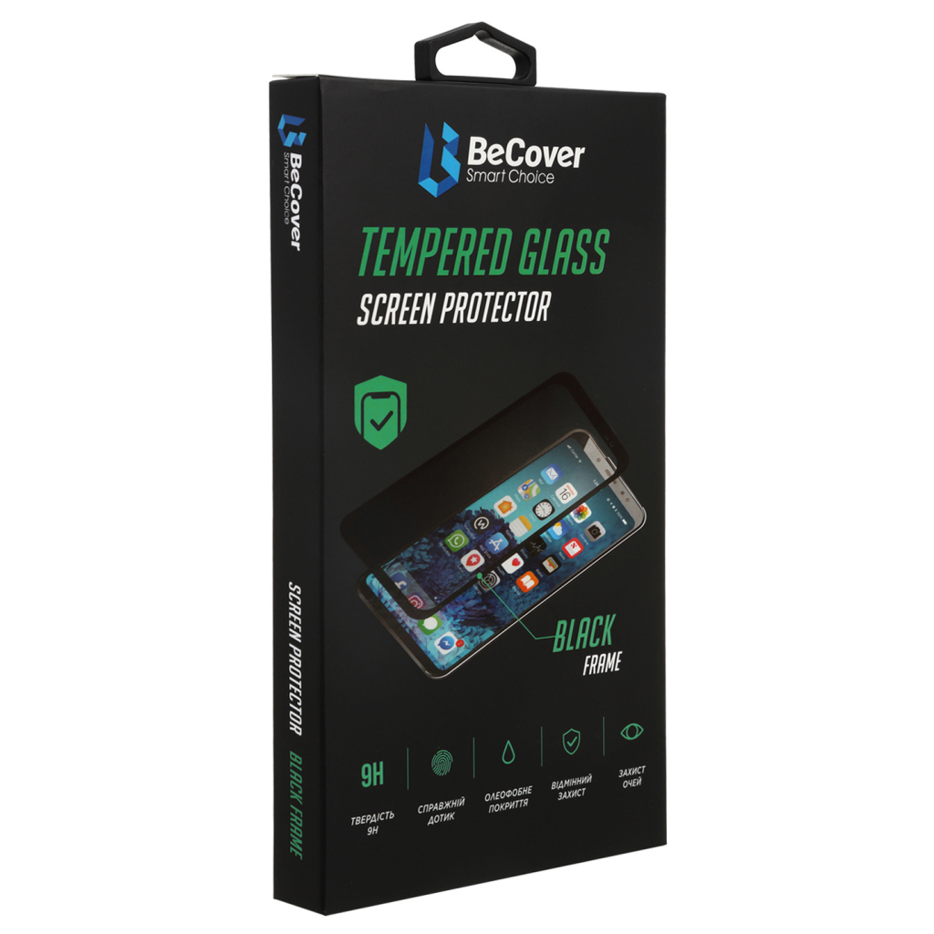Захисне скло BeCover для Infinix Hot 12i (X665B) Black (708540) фото2