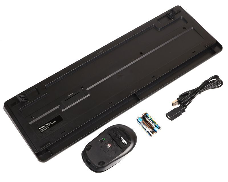 Бездротовий комплект A4Tech Fstyler клавіатура+миша, FG1012S (Black) фото4