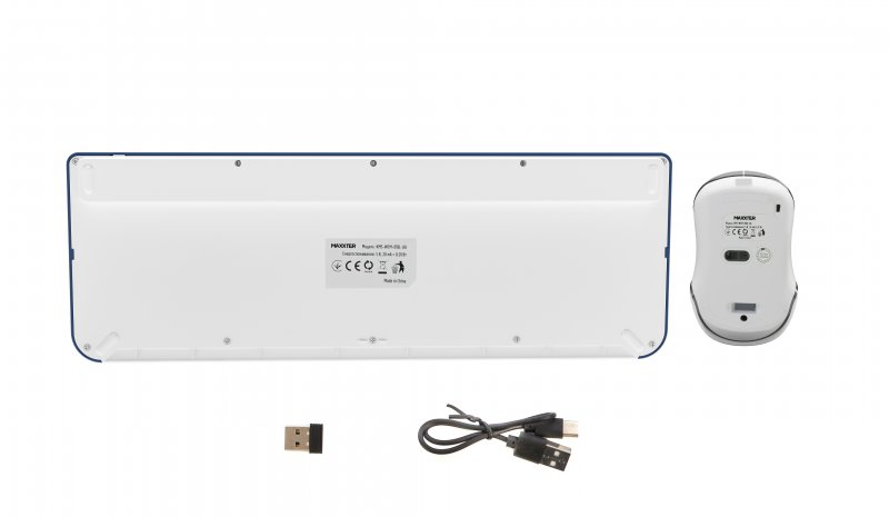 Комплект Maxxter KMS-WCM-01BL-UA Dark Blue фото4