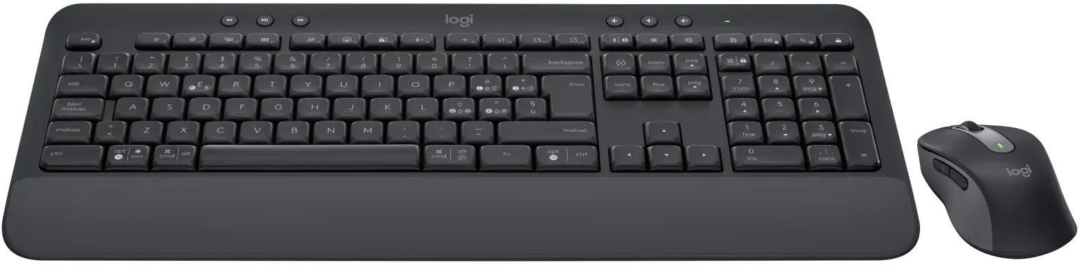 Комплект (клавіатура, миша) бездротовий Logitech MK650 Combo for Business Graphite (920-011004) фото