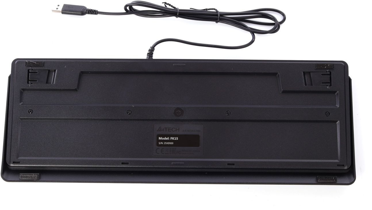 Клавиатура A4Tech Fstyler FK15 Ukr Black фото3