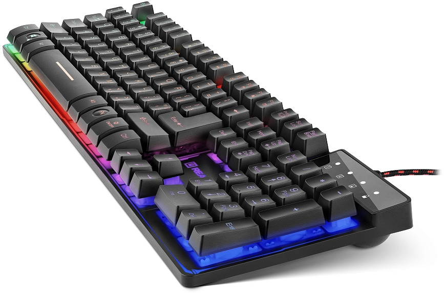 Клавіатура REAL-EL Gaming 8700 Black фото4