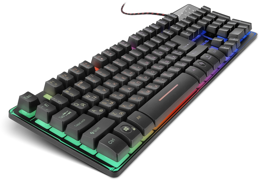 Клавіатура REAL-EL Gaming 8700 Black фото5