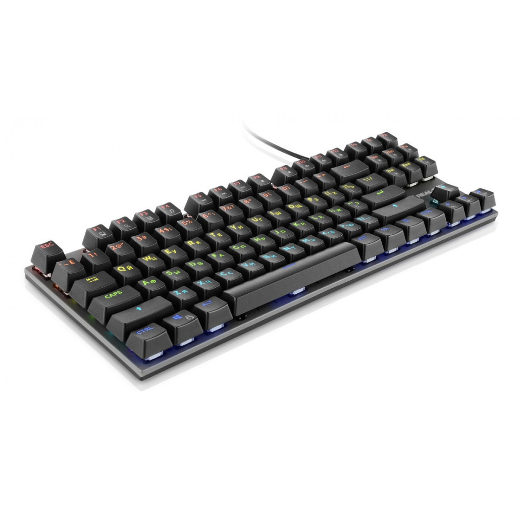 Клавіатура REAL-EL M 05 Grey USB фото2