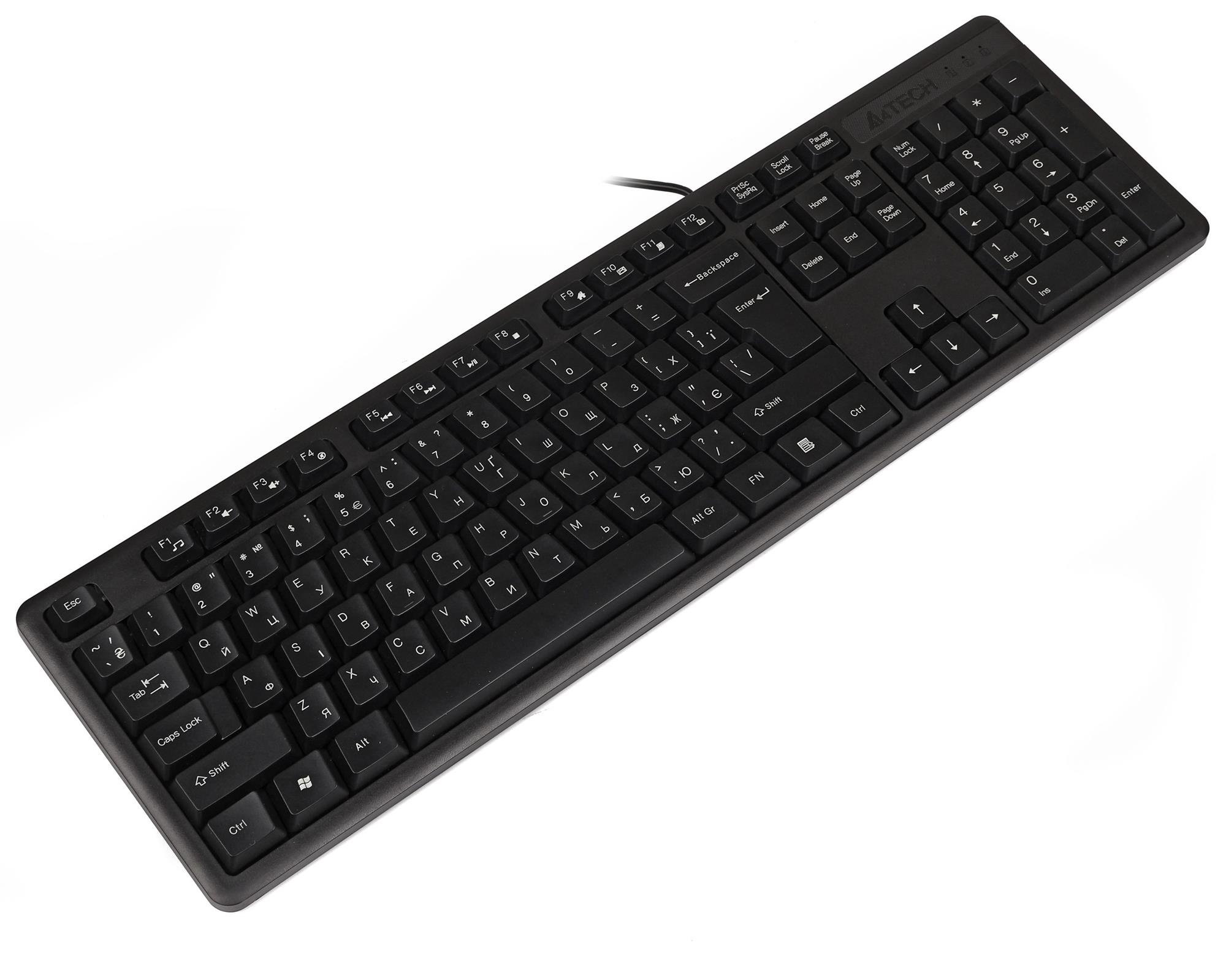 Клавіатура A4Tech KK-3 Black фото
