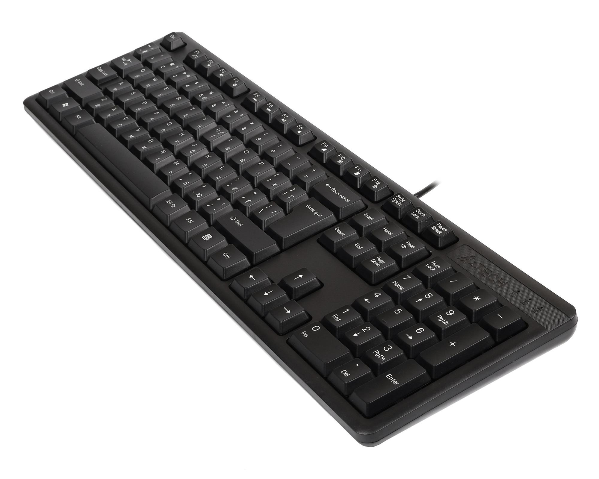Клавіатура A4Tech KK-3 Black фото