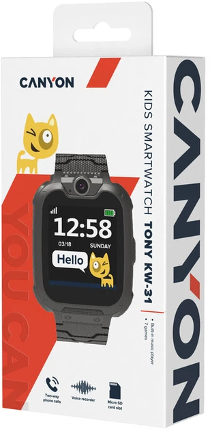 Детские часы Canyon Tommy KW-31 Black (CNE-KW31BB) фото6