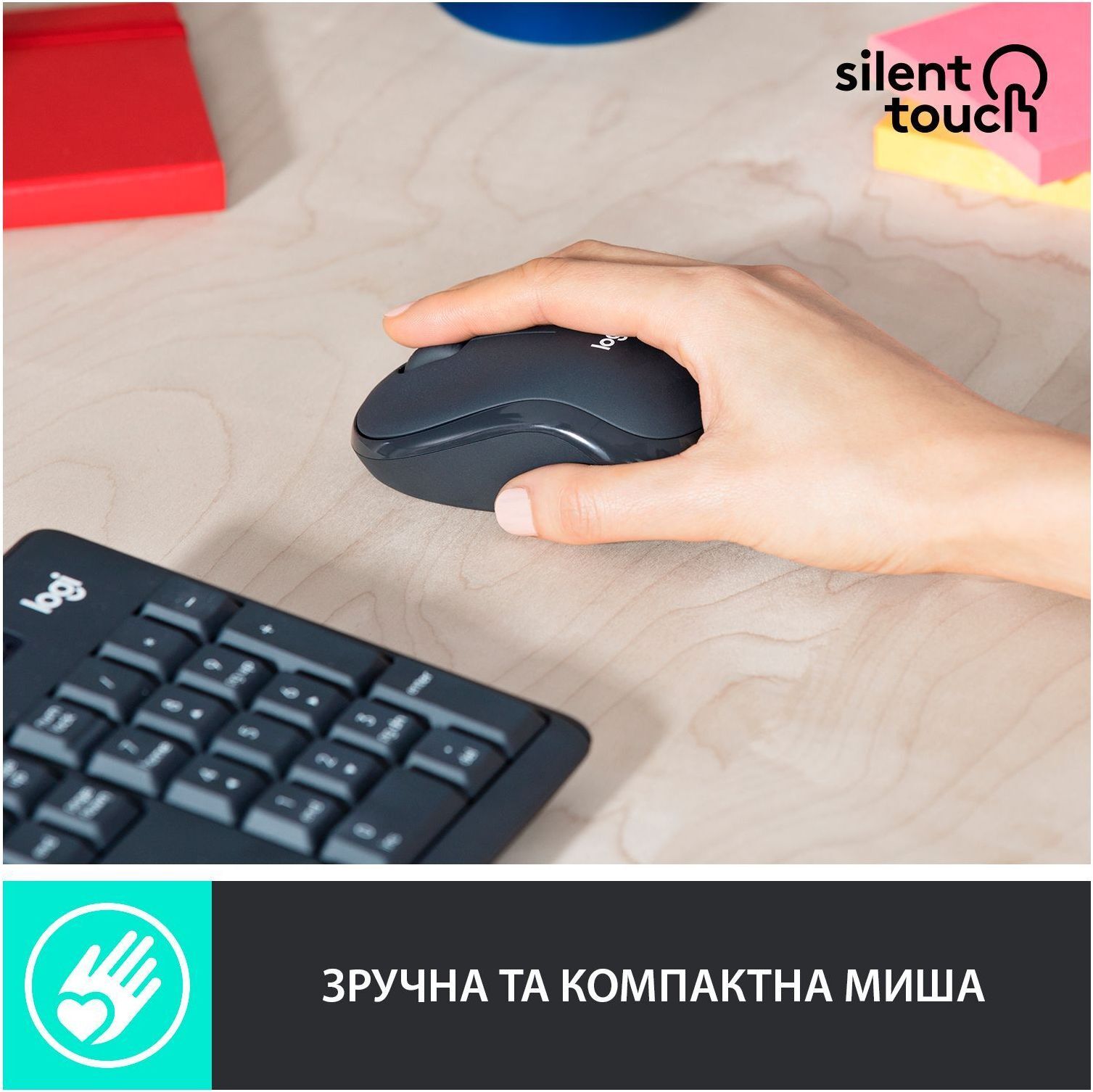 Комплект Logitech MK295 Combo Black (920-009800) фото2