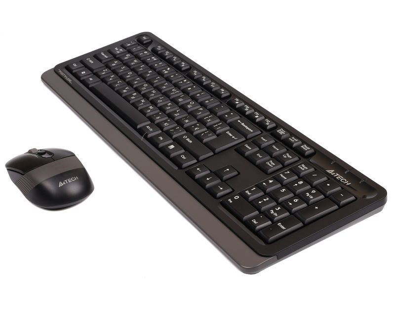 Бездротовий комплект A4Tech Fstyler клавіатура+миша, FG1010S (Grey) фото3
