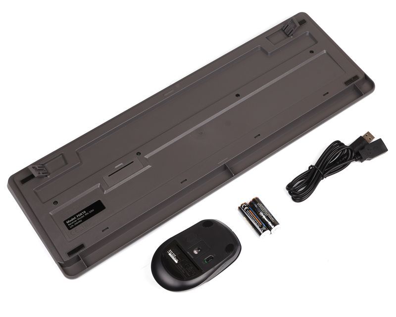 Бездротовий комплект A4Tech Fstyler клавіатура+миша, FG1010S (Grey) фото4