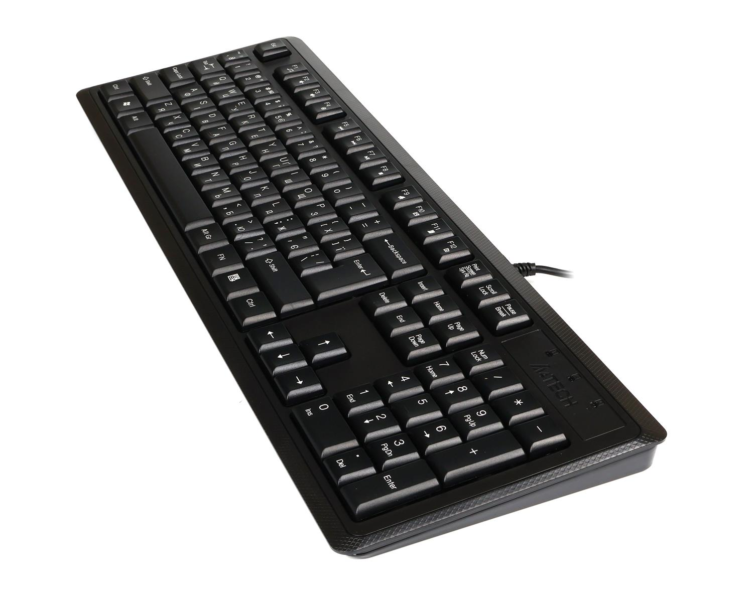 Клавіатура A4Tech KR-92 Black фото3
