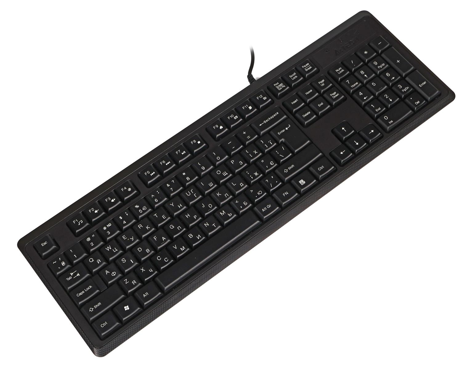 Клавіатура A4Tech KR-92 Black фото6