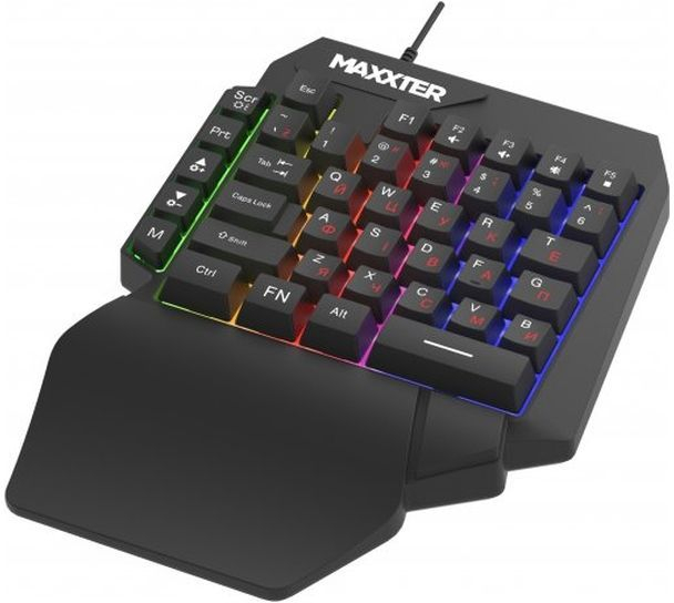 Клавиатура Maxxter KBG-OH-01B-UA Black фото2