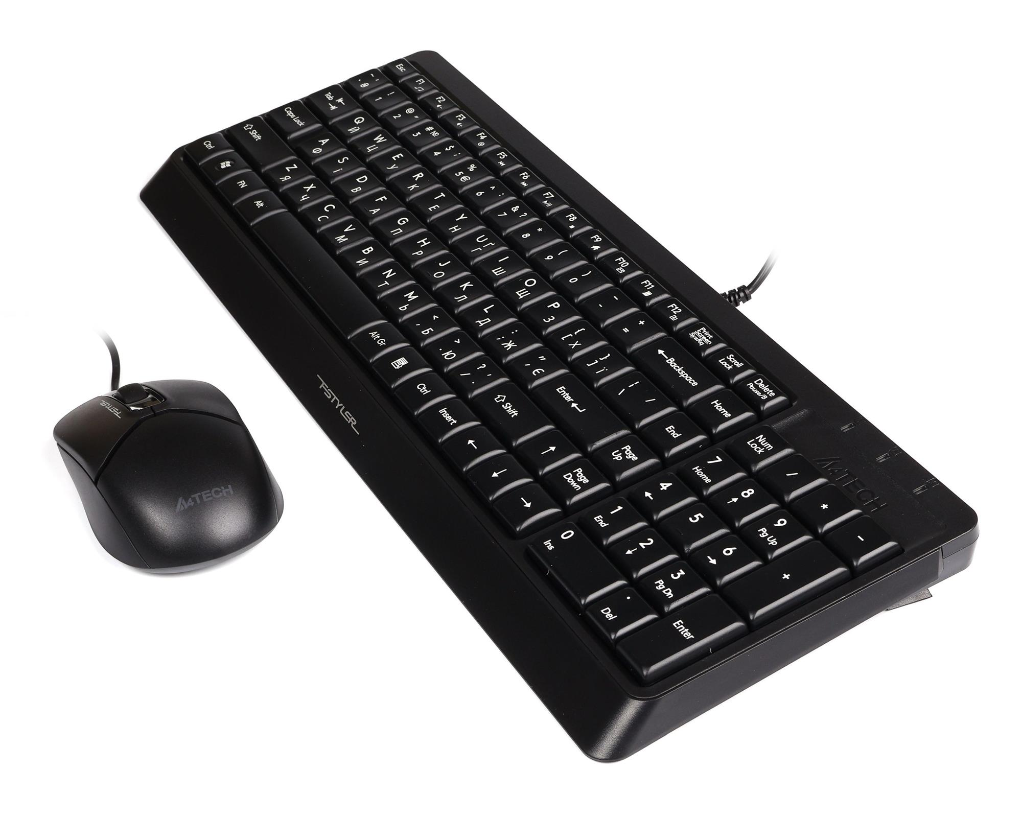 Комплект A4Tech F1512 Black фото2