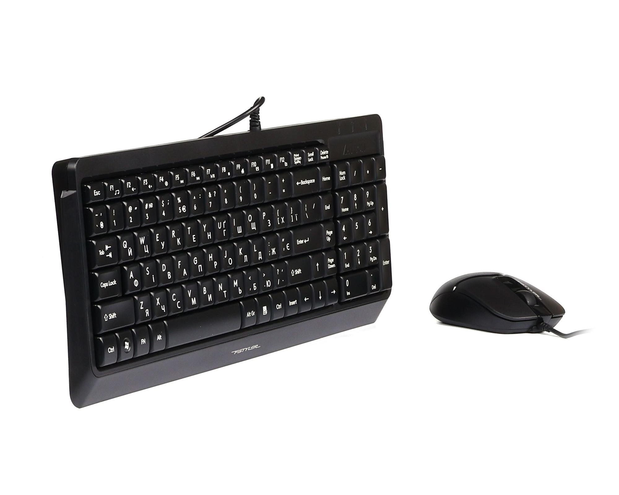 Комплект A4Tech F1512 Black фото3