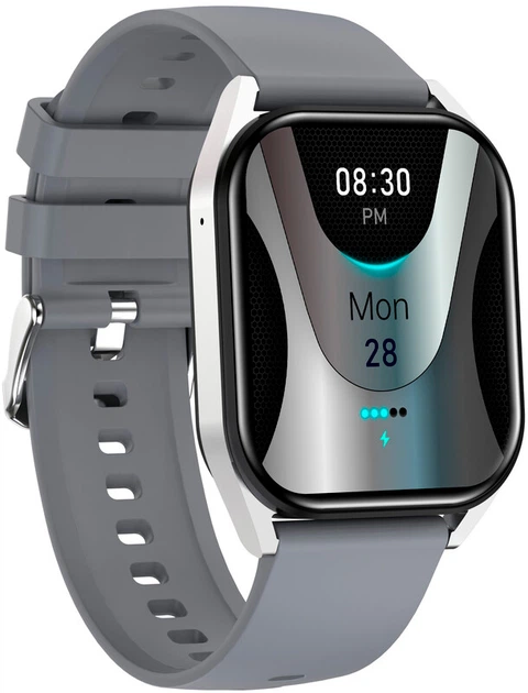 Смарт-часы Canyon Chatter SW-58 BT-CALL Silver Grey (CNS-SW58SS) фото