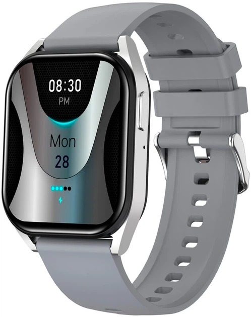 Смарт-часы Canyon Chatter SW-58 BT-CALL Silver Grey (CNS-SW58SS) фото