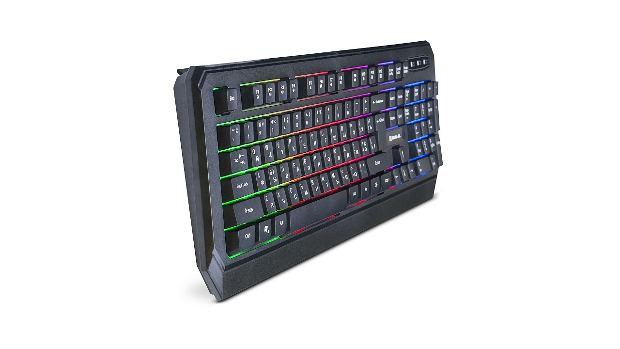 Клавіатура REAL-EL Comfort 7001 Ukr Black фото5