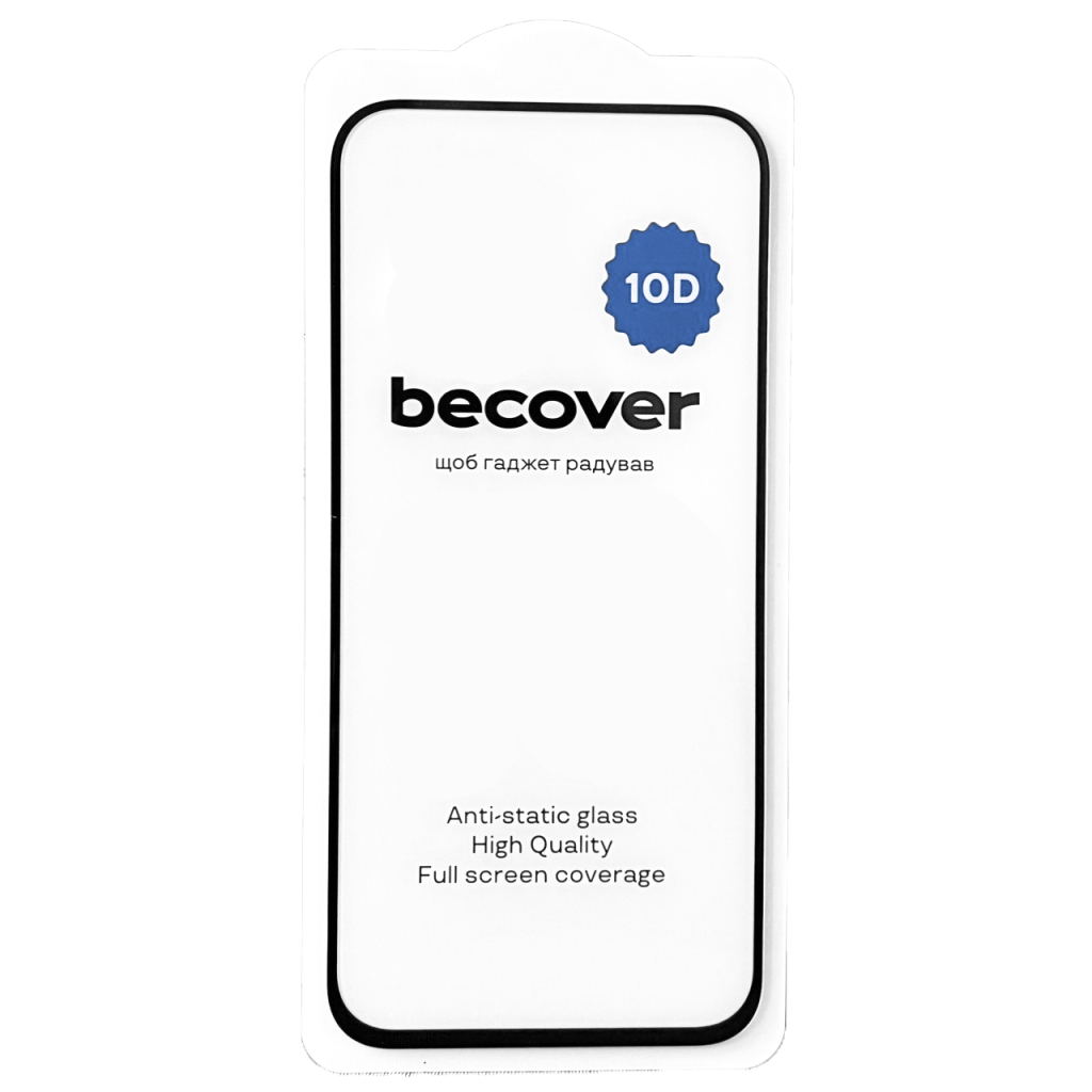 Захисне скло BeCover для Google Pixel 8a 10D Black (711491) фото3